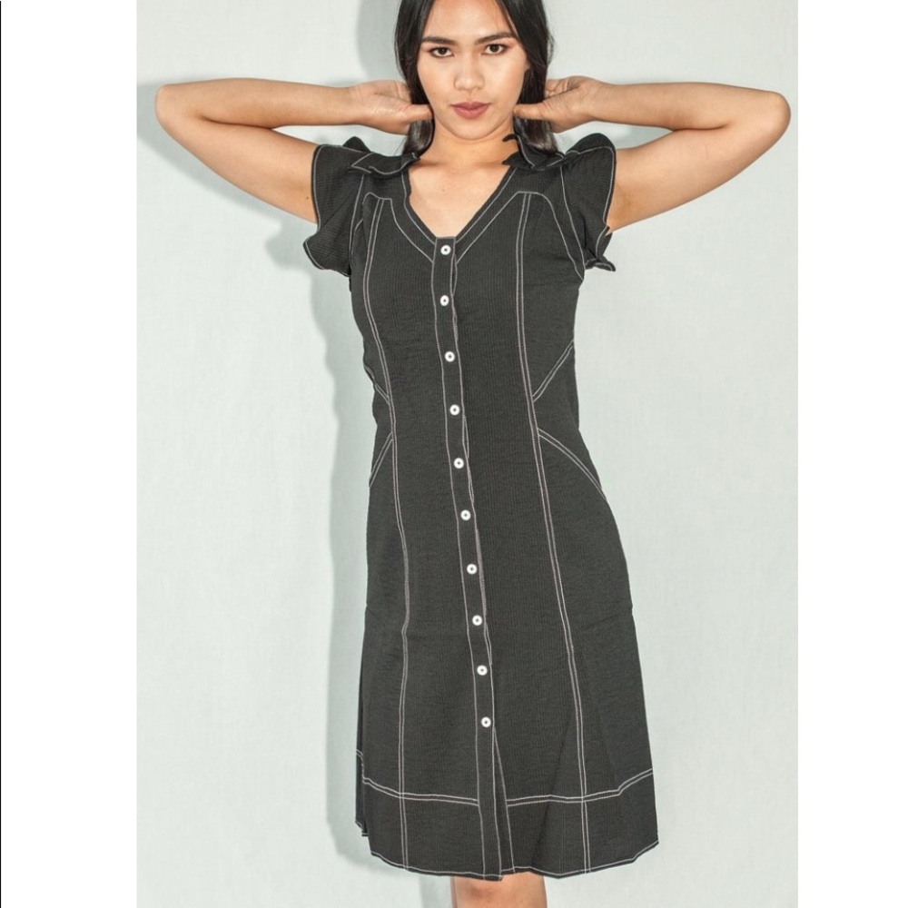 Short Sleeve Button Down Dress BRAND NEW!